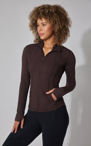 Nude Tech Jetsetter Full Zip Performance Jacket - 90 Degree by Reflex