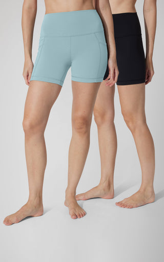 2 PK Lux Classic and Pocketed 5" Shorts - Our Earthy Story - 90 Degree by Reflex