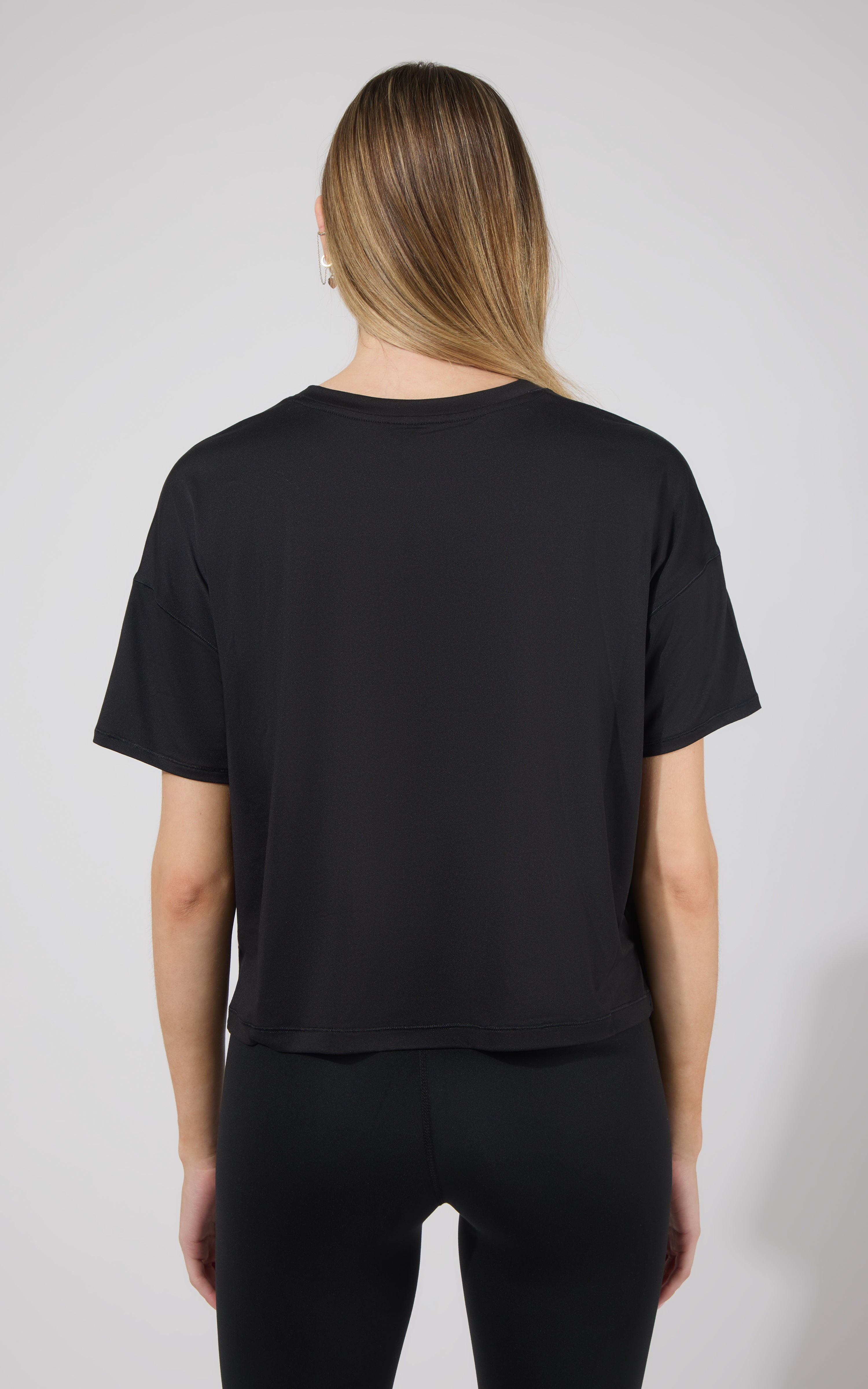 2 Pack Super Soft Deluxe Boxy Cropped Tee - 90 Degree by Reflex