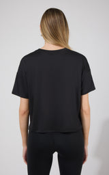 2 Pack Super Soft Deluxe Boxy Cropped Tee - 90 Degree by Reflex