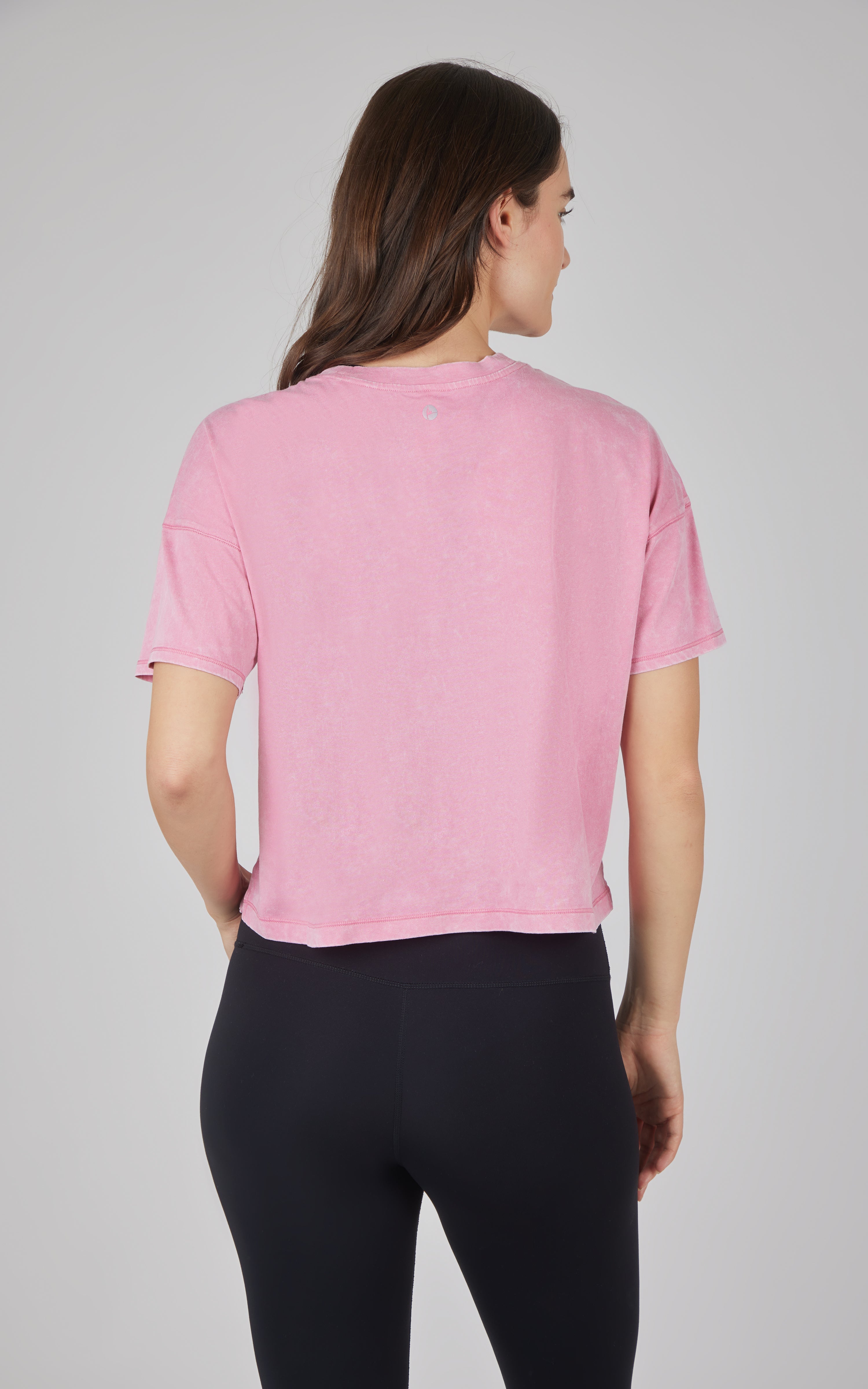 2 PK Stone Washed Cotton and Super Soft Tee - 90 Degree by Reflex