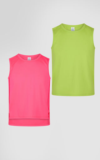 Girls 2PK Cropped Tank - 90 Degree by Reflex