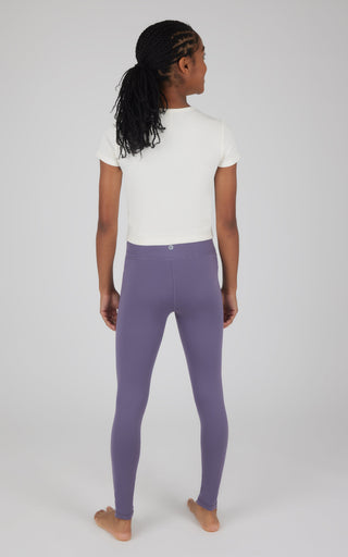 Girls 2 Pack  Interlock Everyday Full Length Legging and Everyday Interlock High Waist Flared Pant - 90 Degree by Reflex