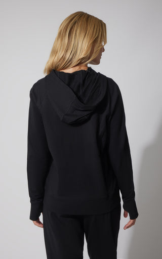 Terry Everyday Full Zip Hoodie Jacket - 90 Degree by Reflex