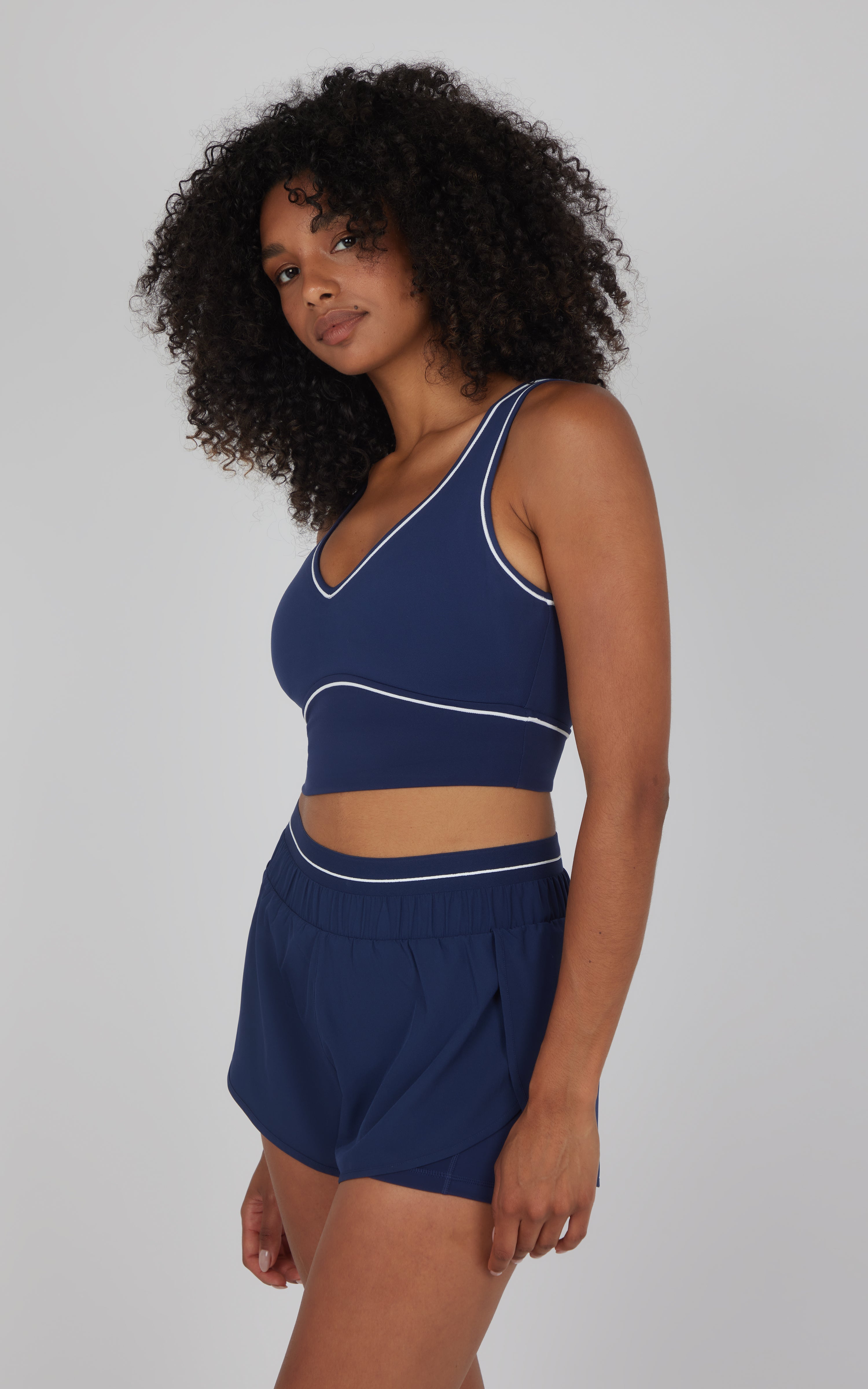 Lux Motion Muse Cropped Bra - 90 Degree by Reflex
