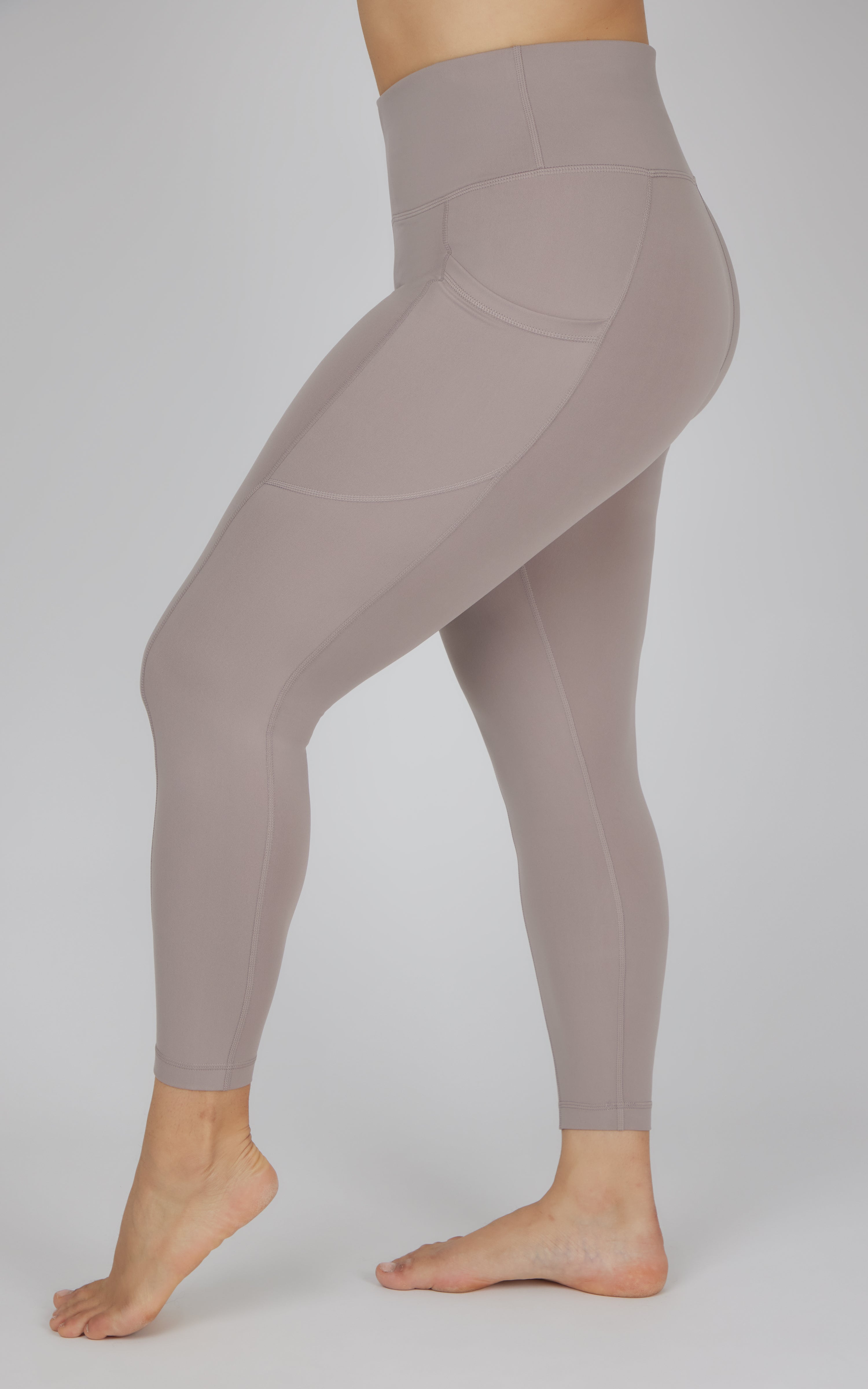 Plus Side Pocket Ankle Legging - Our Cafe Story - 90 Degree by Reflex