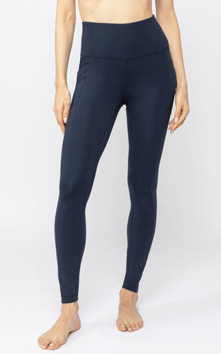 Cold Gear Fleece Lined Legging- Our Earthy Story - 90 Degree by Reflex