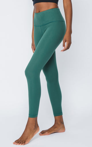 7/8 Ankle Legging with Criss Cross Tape Waistband
