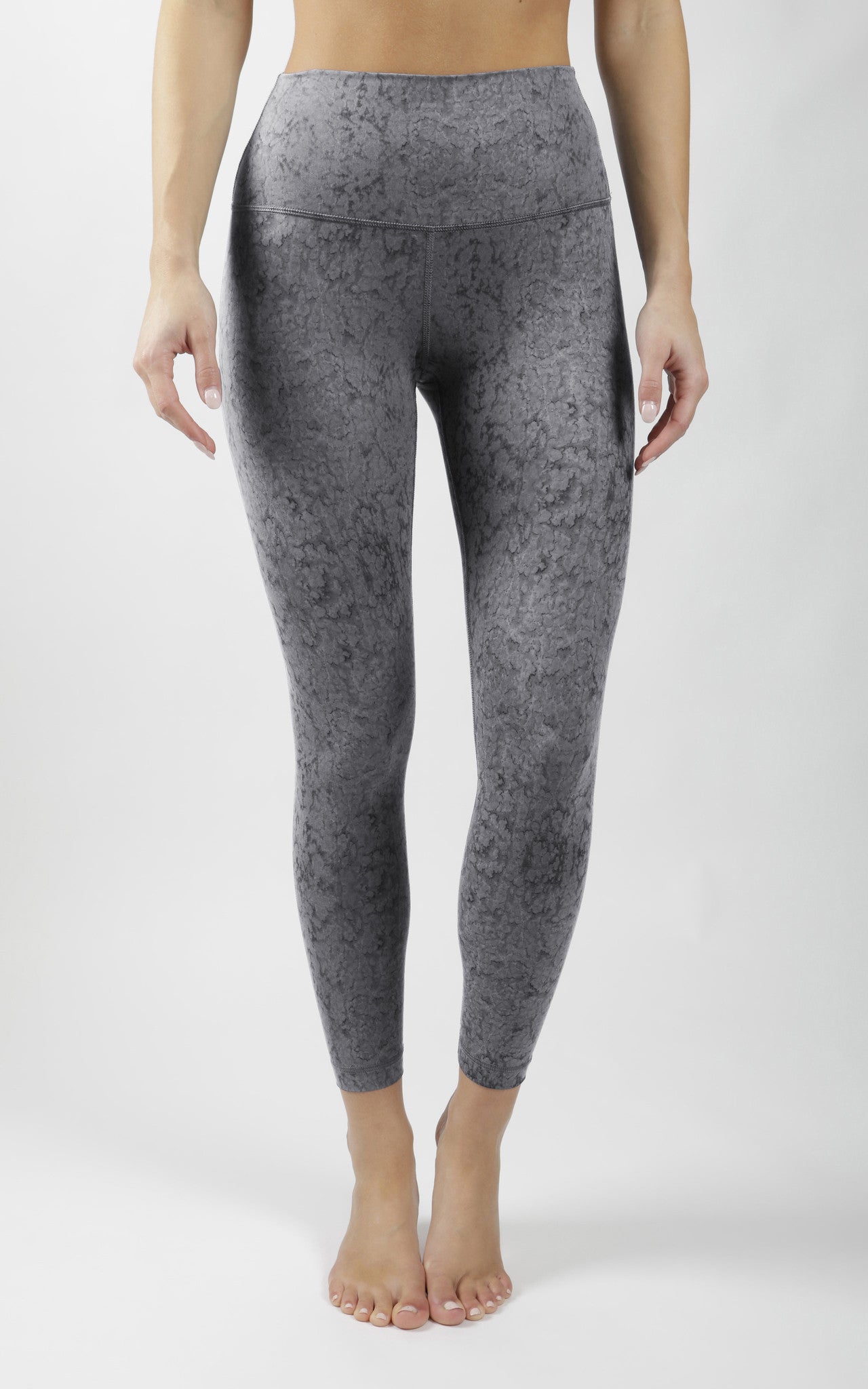 Nude Tech Water Droplet High Waist Elastic Free 7/8 Ankle Legging