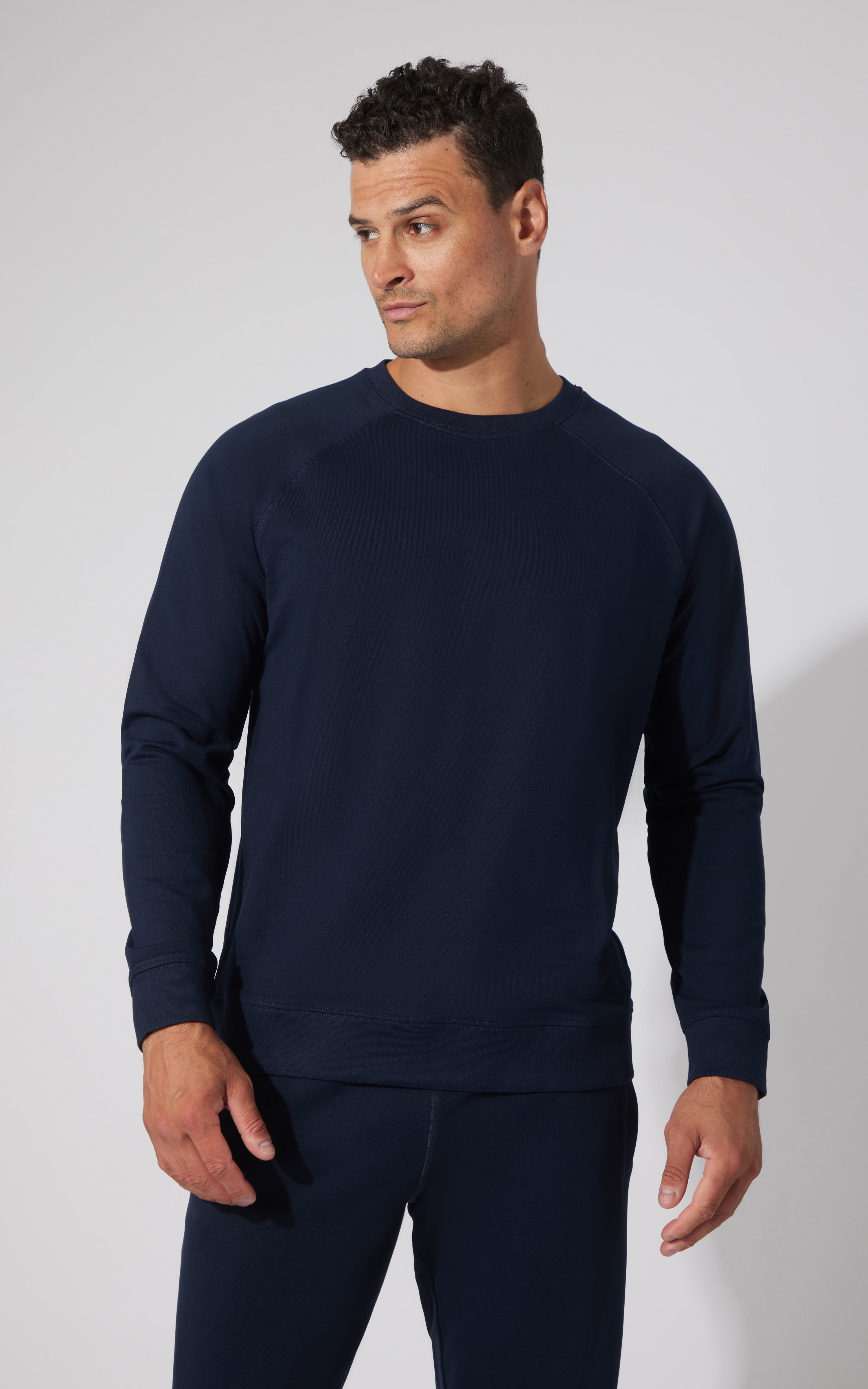 Mens Mini Zurry Crew Neck Sweatshirt - 90 Degree by Reflex