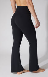 Lux Hudson Elastic Free V-Back 7/8 Flare Pant - 90 Degree by Reflex