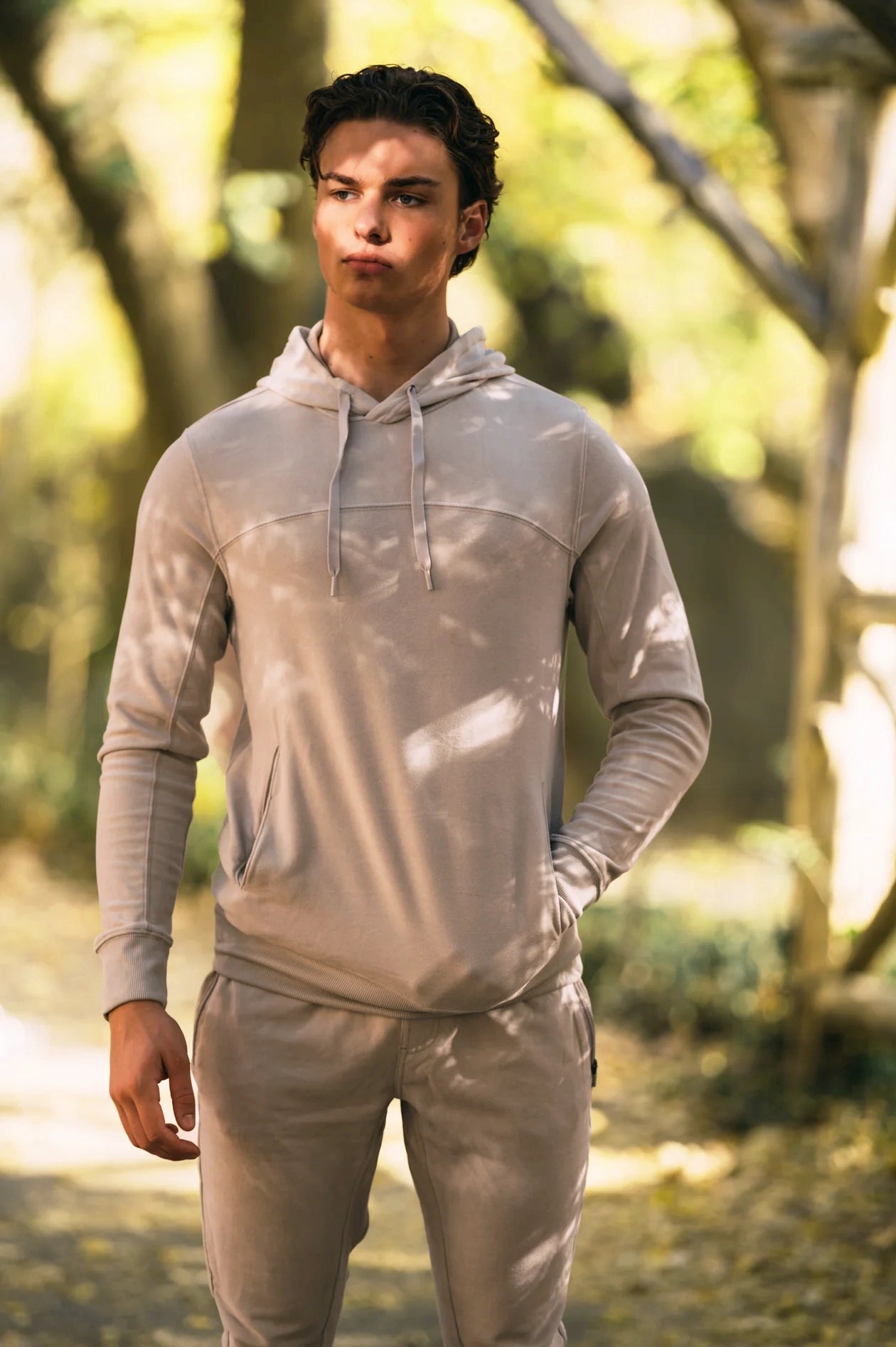 Mens Ultra Melange Fleece Hoodie