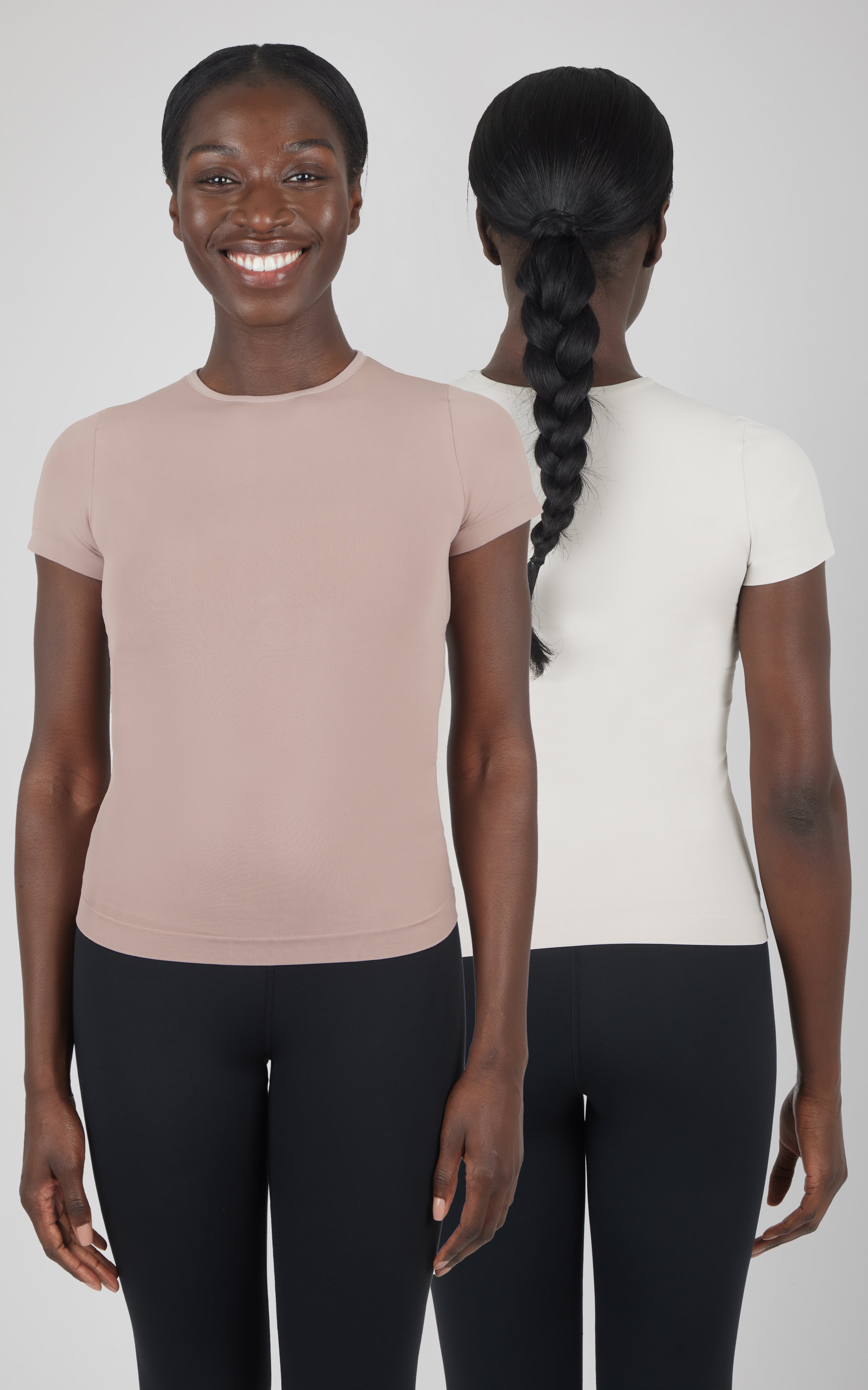 2 PK Short Sleeve Top - Our Linen Story - 90 Degree by Reflex