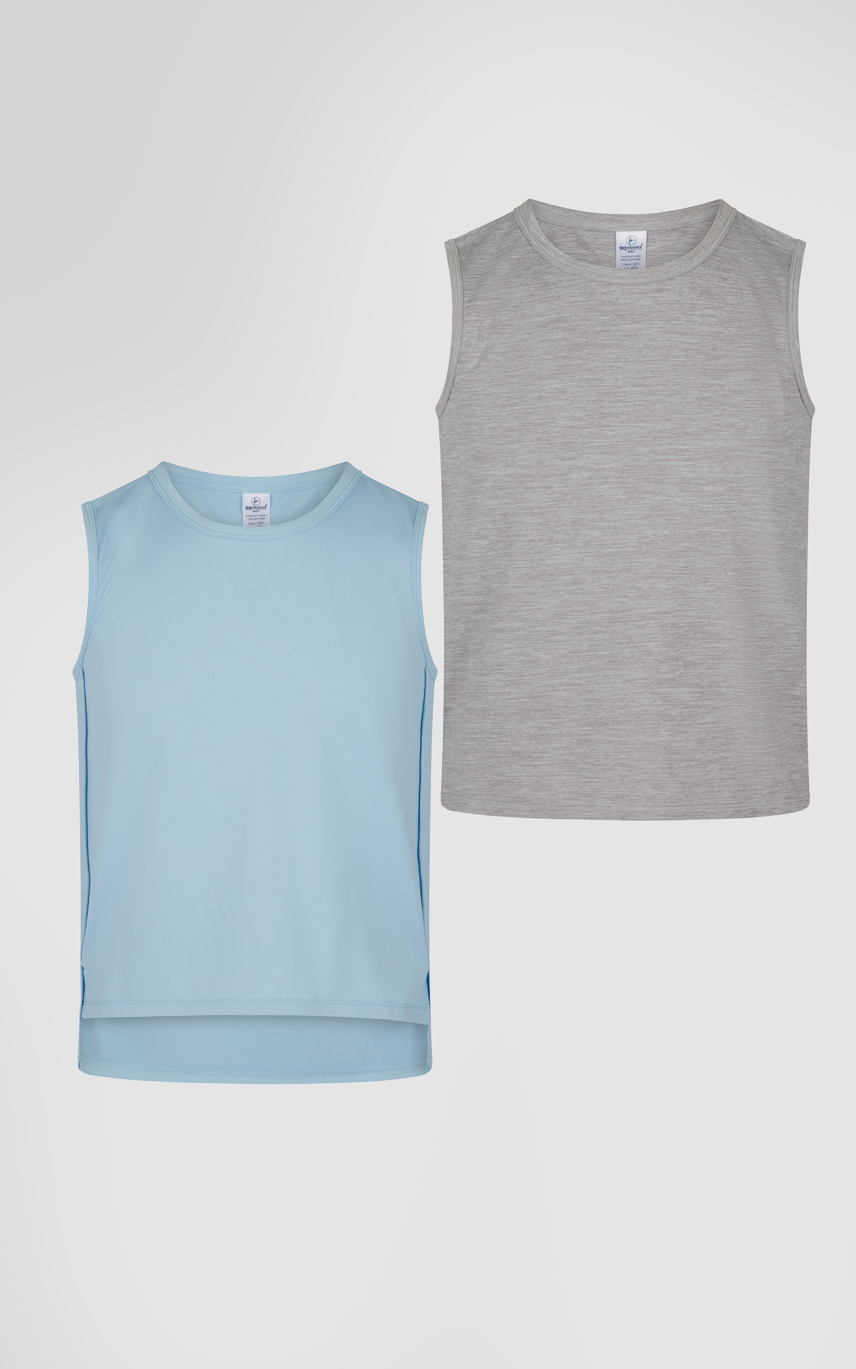 Girls 2PK Cropped Tank - 90 Degree by Reflex