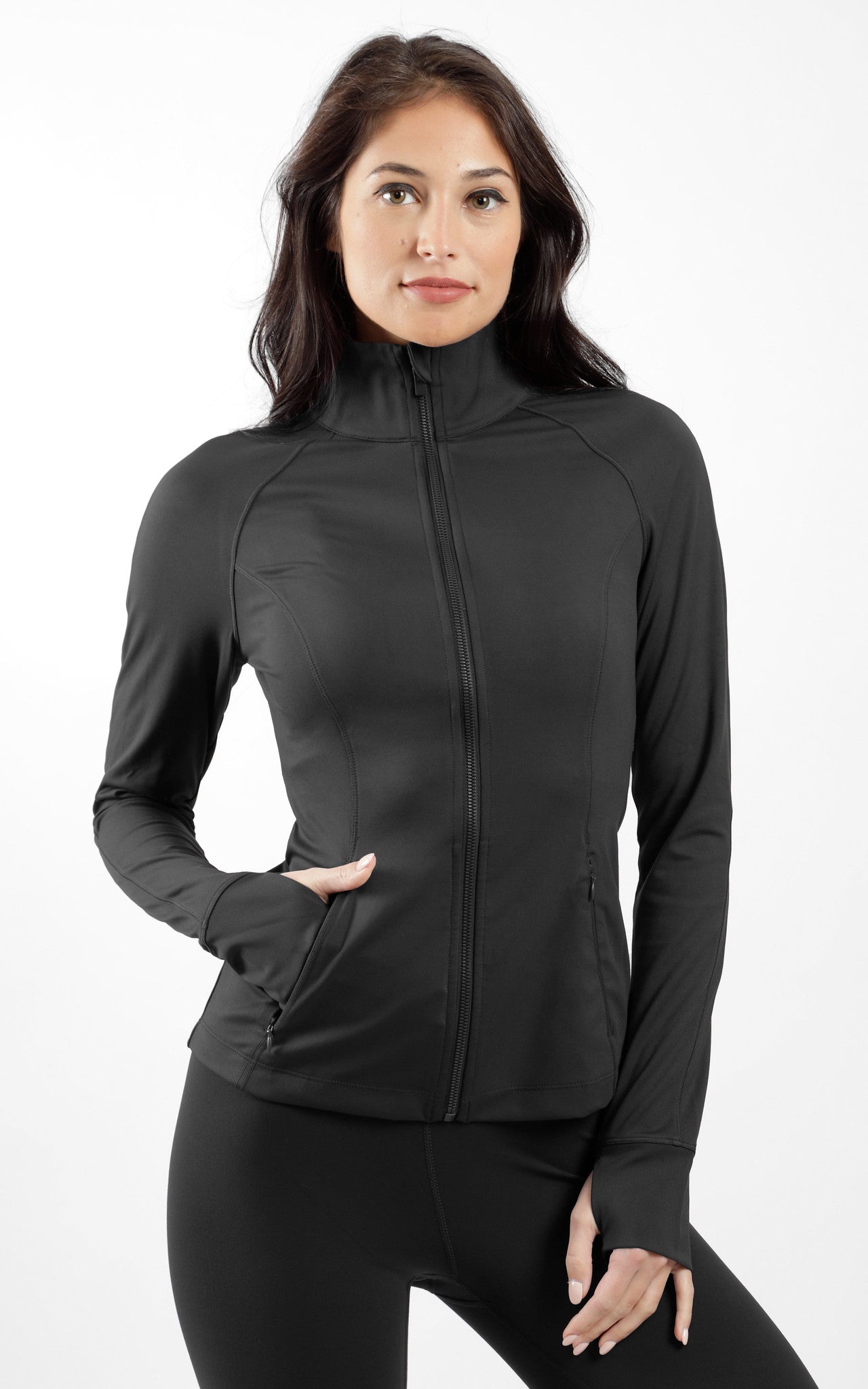 Carbon Interlink Full Zip Jacket - JW87833 – 90 Degree by Reflex