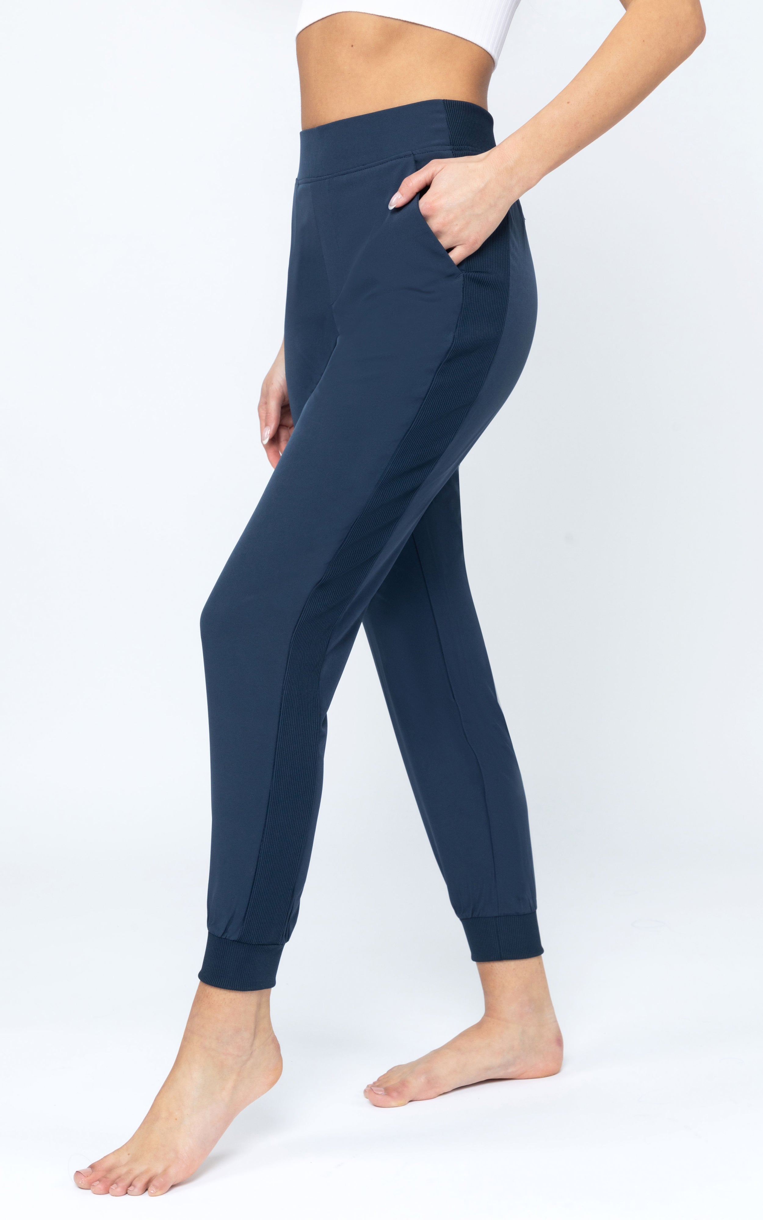 Lightstreme Jogger Pants with Ribbed Details