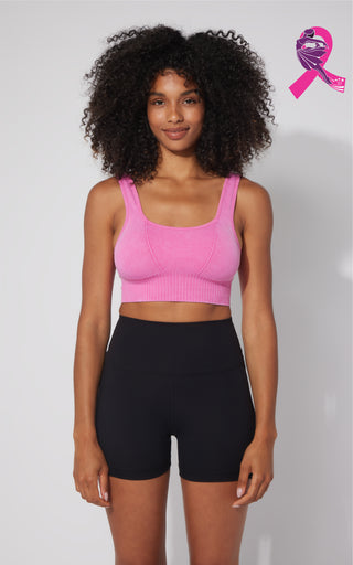 2 PK Stonewash Seamless Bra Tank