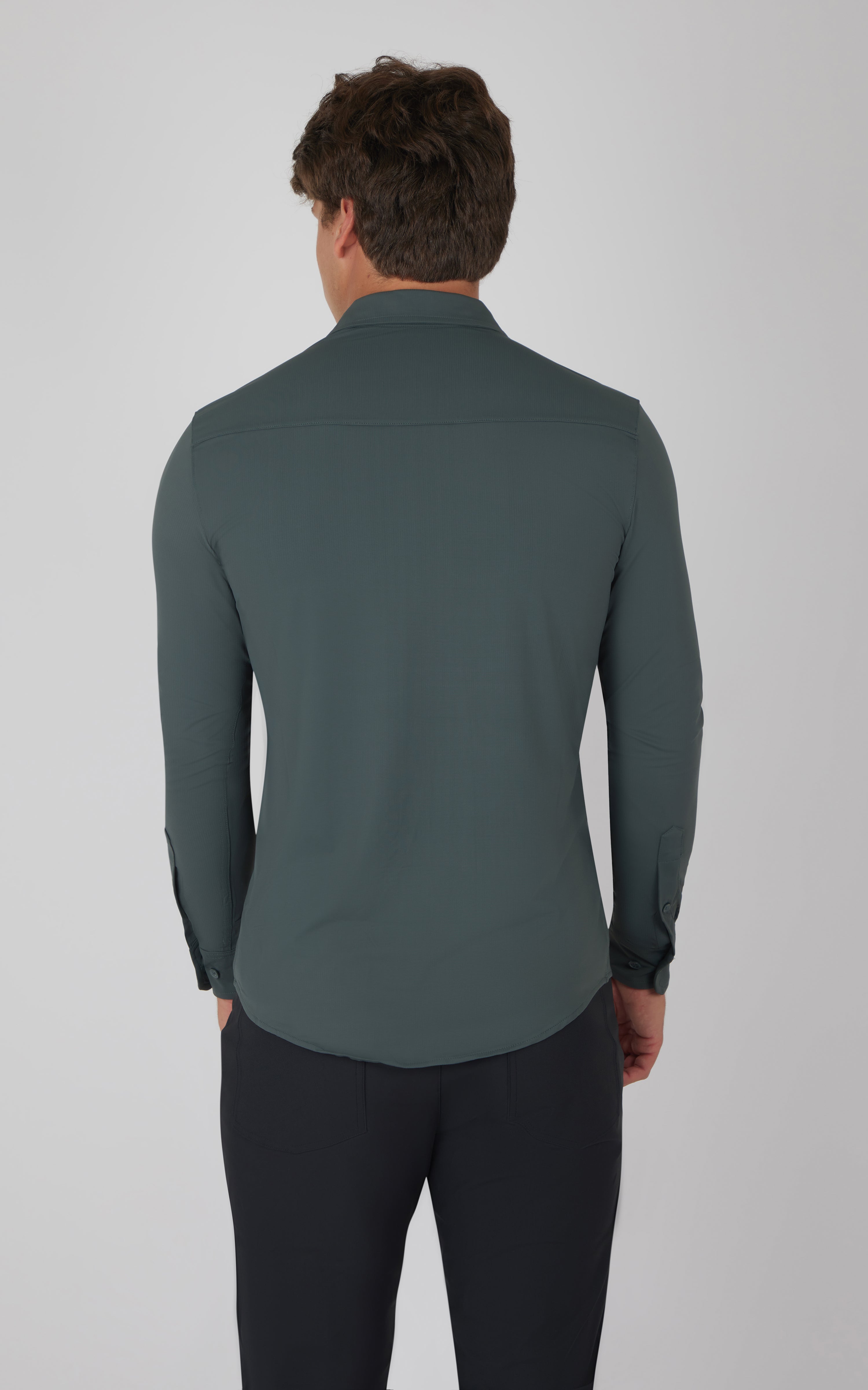 Mens Ultimate Button Down Performance Shirt - 90 Degree by Reflex