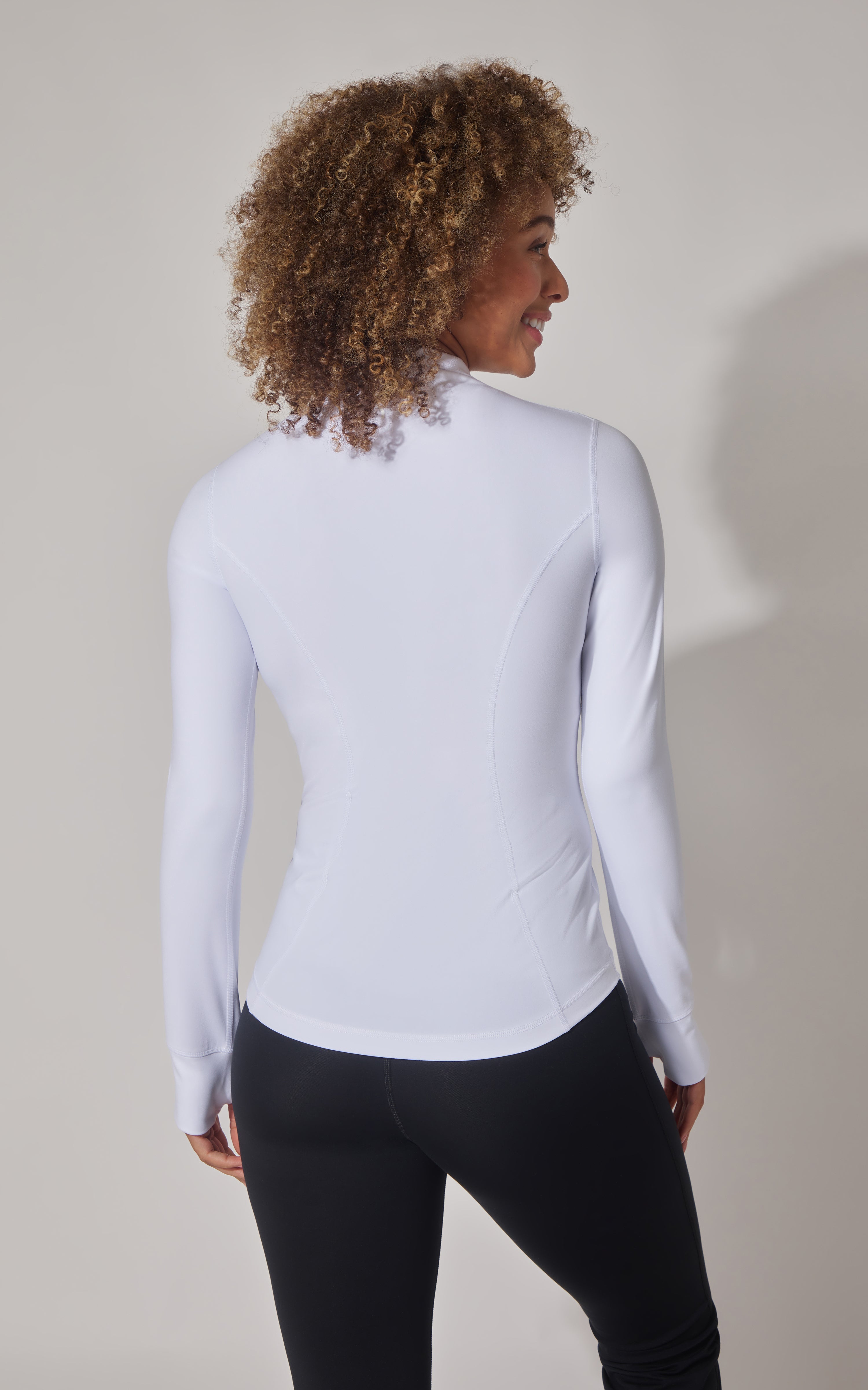 Nude Tech Jetsetter Full Zip Performance Jacket - 90 Degree by Reflex