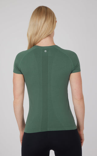 Seamless Active Short Sleeve Top - 90 Degree by Reflex