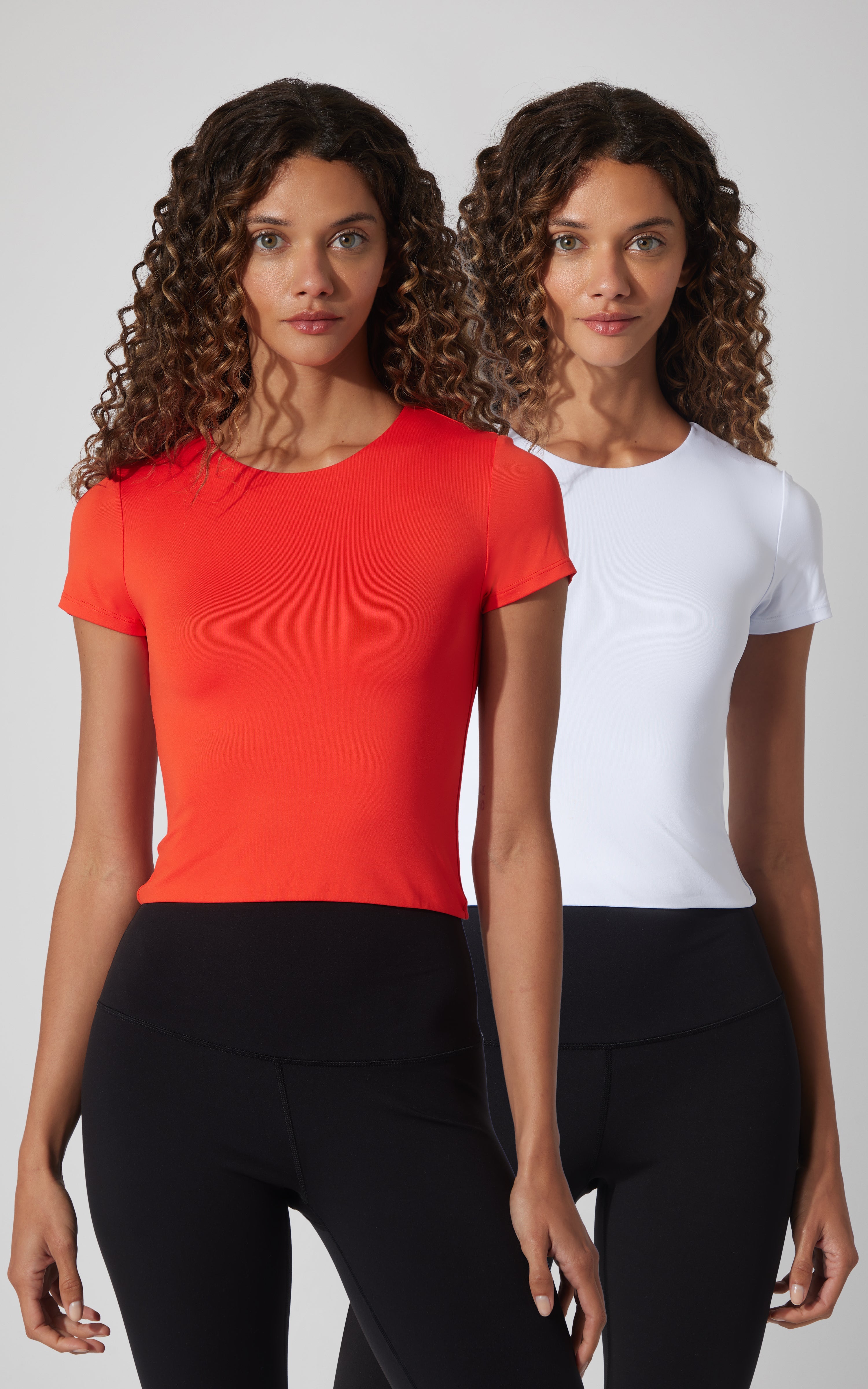 2 PK Crew Neck Tee - 90 Degree by Reflex
