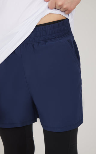 Boys 2 PK Running Short and Legging - 90 Degree by Reflex