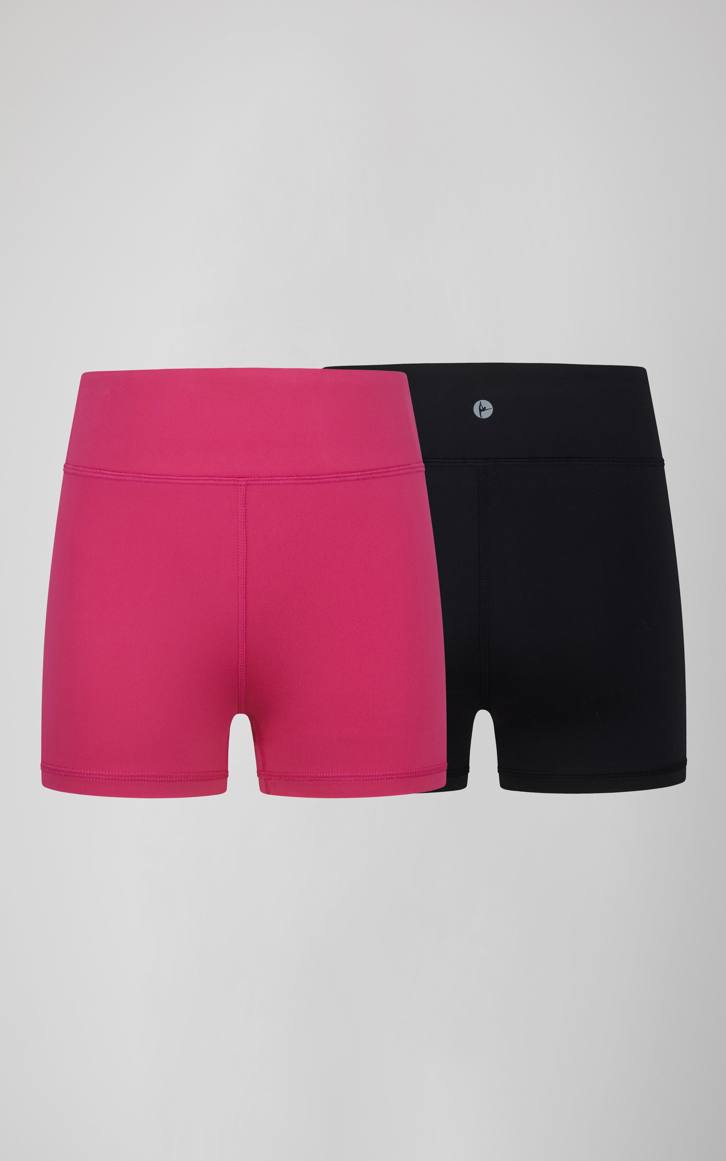 Girls 2 PK 3" Biker Shorts - 90 Degree by Reflex