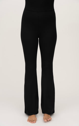 Illusion Ribbed Flare Jumpsuit - 90 Degree by Reflex
