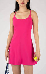 Lux  Dress with Built-In Bra and Shorts