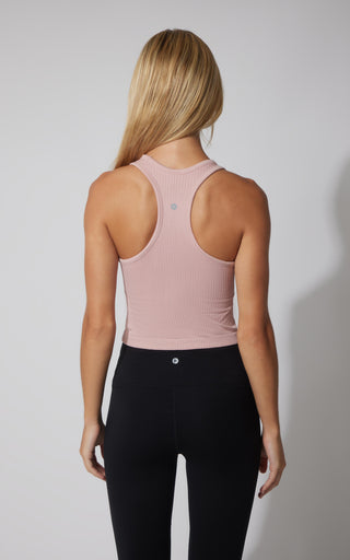 2 PK Racerback Tank with Built in  Bra - Our Petal Tone Story - 90 Degree by Reflex