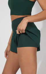 Ribbed Alamo Bra Tank & Lightstreme Crossfire Short Set