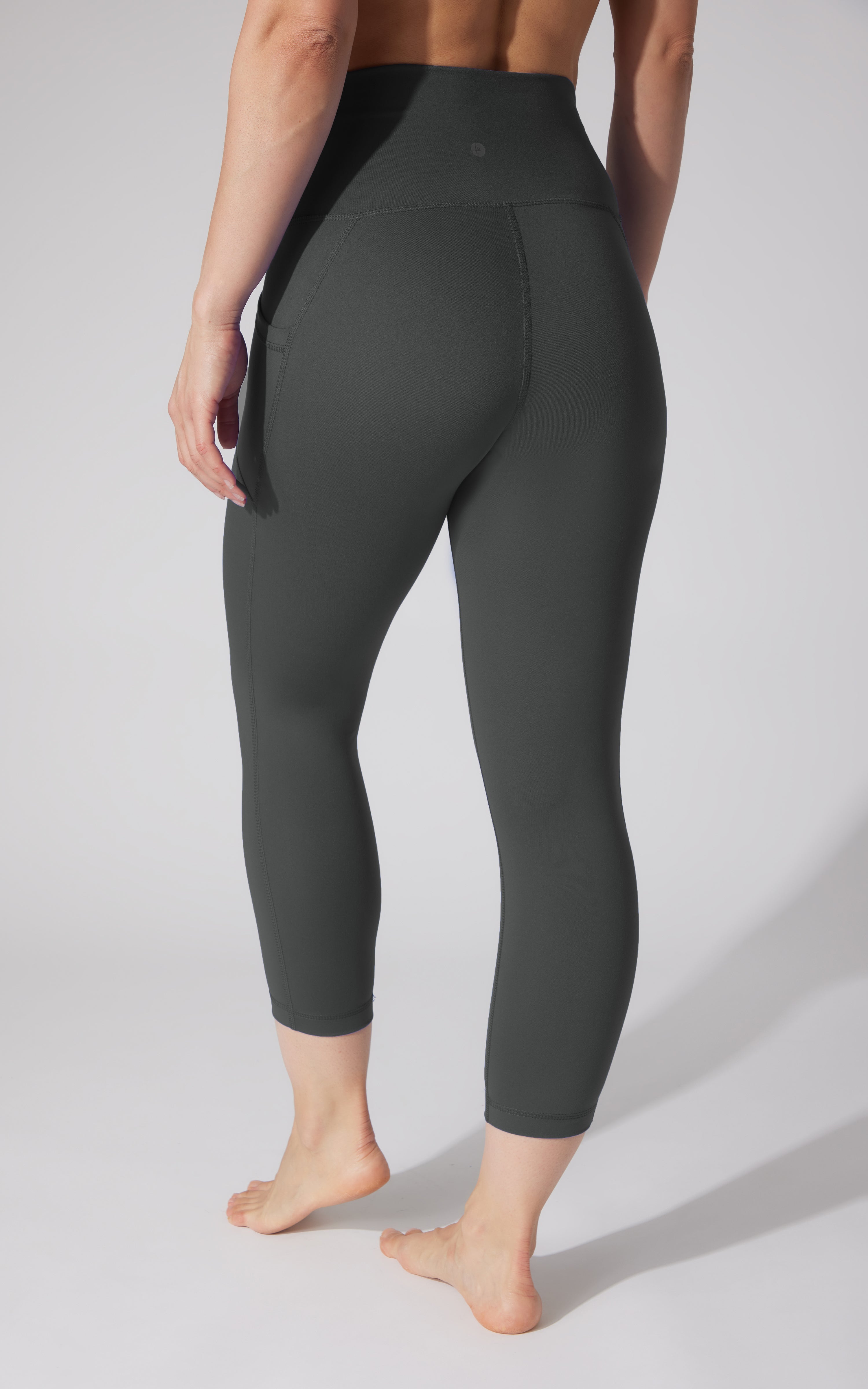 2 PK Interlock Side Pocket and Everyday Capris - 90 Degree by Reflex