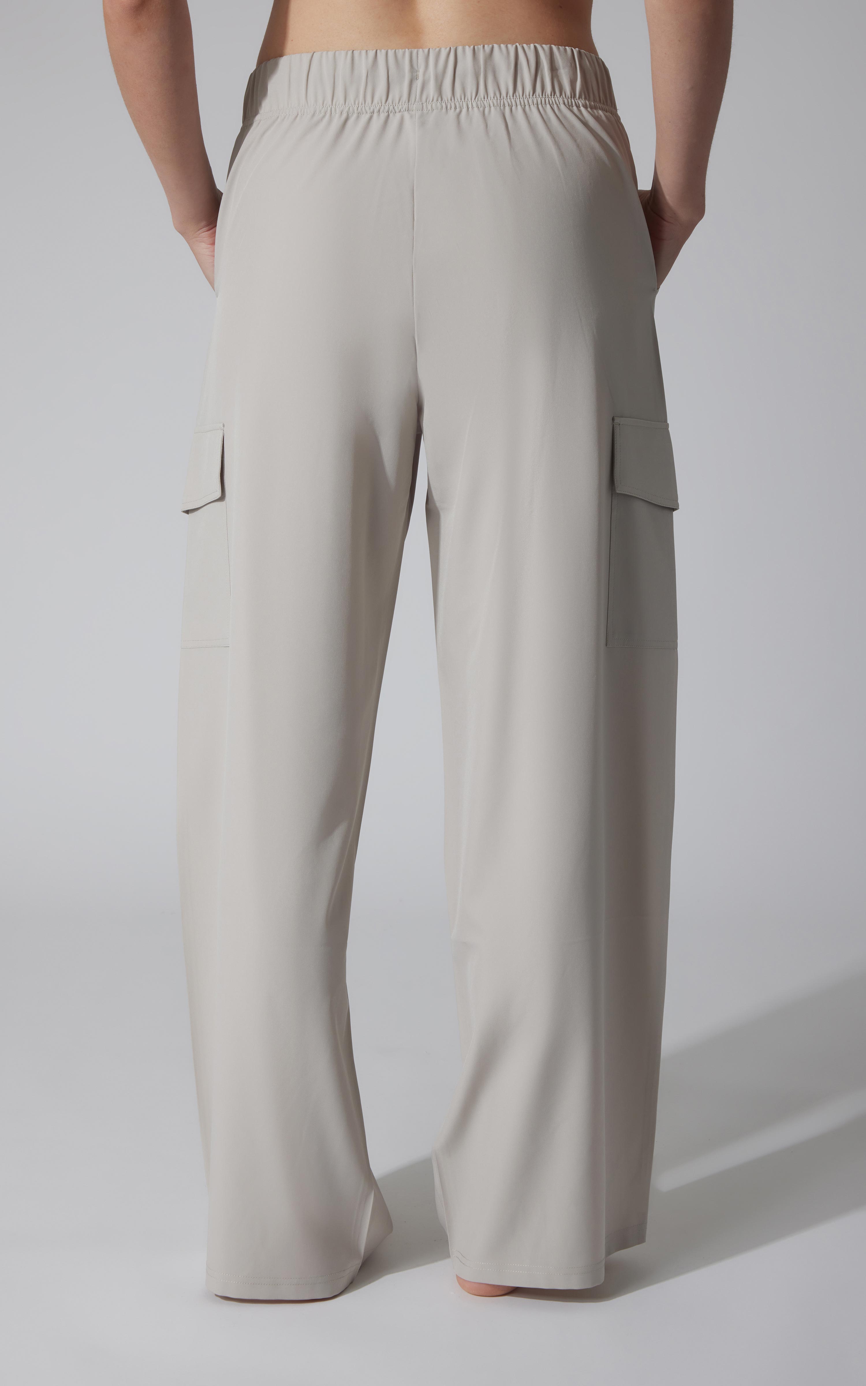 Lightstreme Wide Leg Cargo Pocket Pant - 90 Degree by Reflex