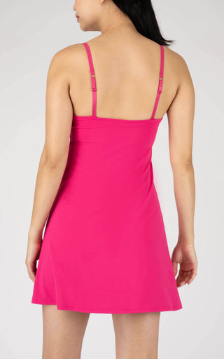 Lux  Dress with Built-In Bra and Shorts - 90 Degree by Reflex