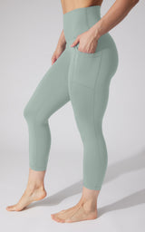 2 PK Interlock Side Pocket and Everyday Capris - 90 Degree by Reflex