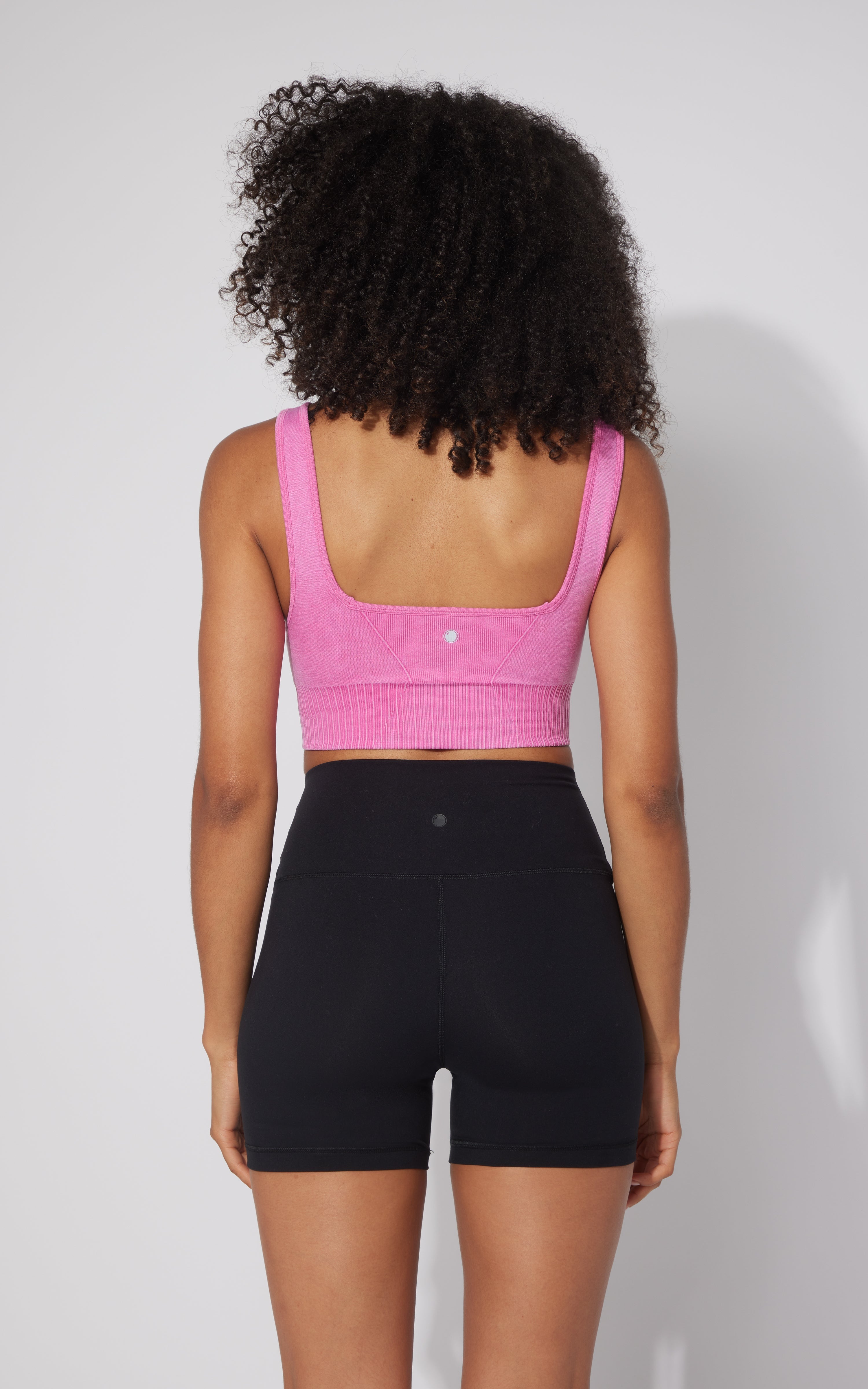2 PK Stonewash Seamless Bra Tank - 90 Degree by Reflex
