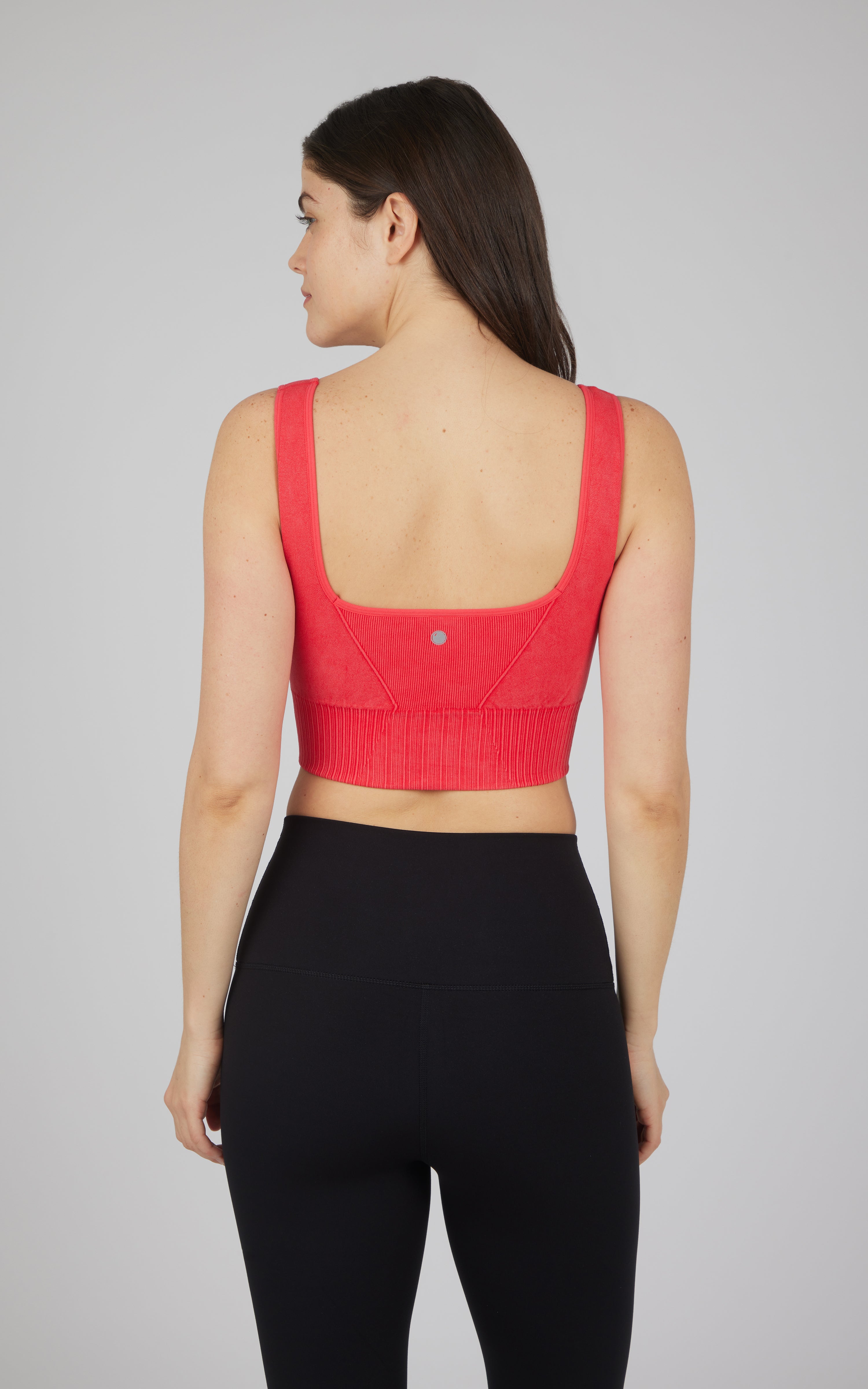 2 PK Stonewash Seamless Bra Tank - 90 Degree by Reflex