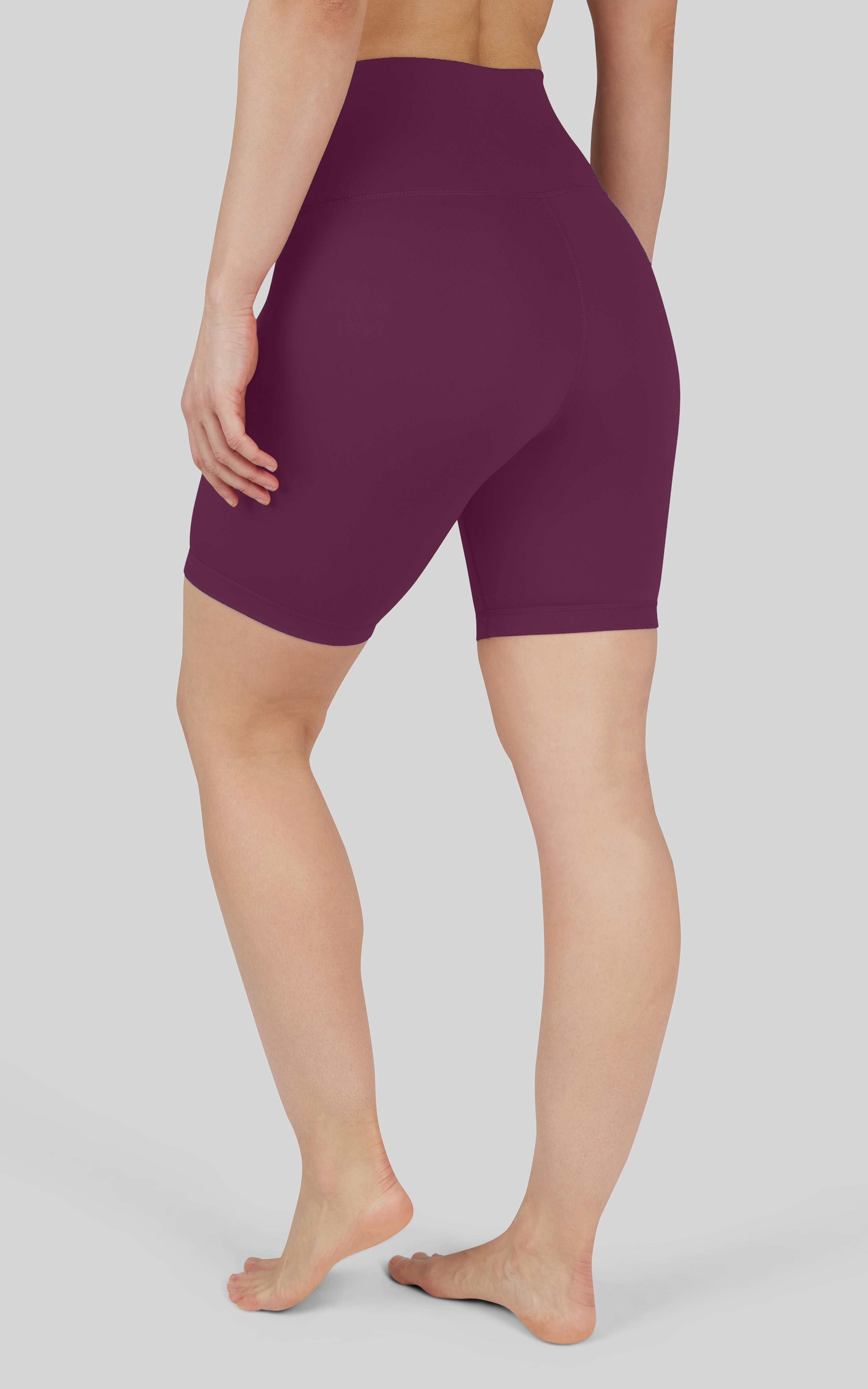 2 PK Lux Super Hi Rise 7" Classic Biker Short - 90 Degree by Reflex