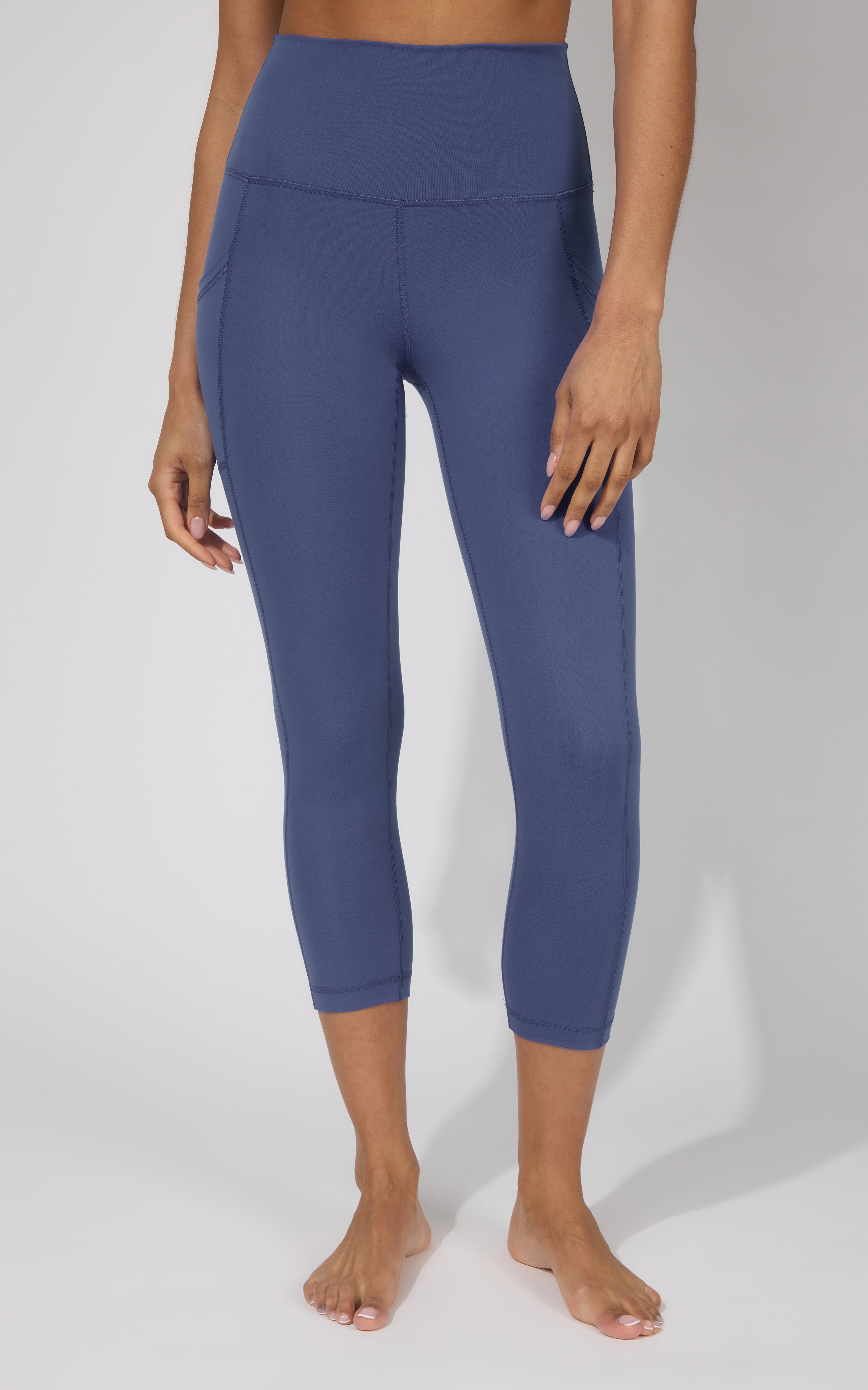 2 PK Interlock Side Pocket and Everyday Capris - 90 Degree by Reflex