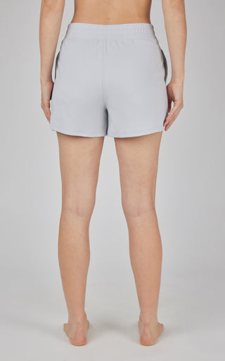 Lux Crossover Waistband 4" Side Pocket Short - 90 Degree by Reflex