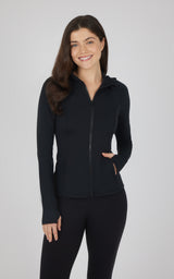 Slim Full Zip Hooded Jacket