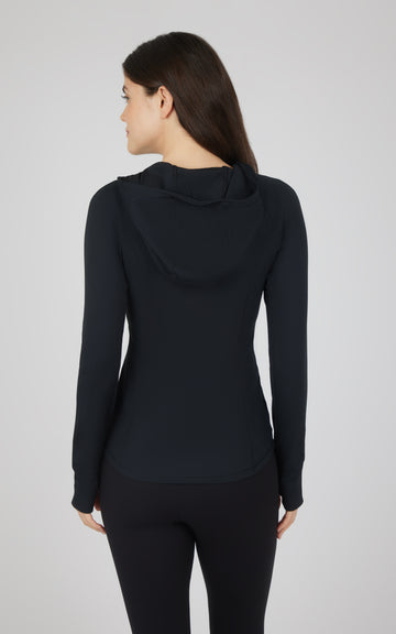 Slim Full Zip Hooded Jacket