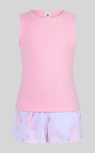 Little Girls Lunatek Tank & Running Short & Fanny Pack Set - 90 Degree by Reflex