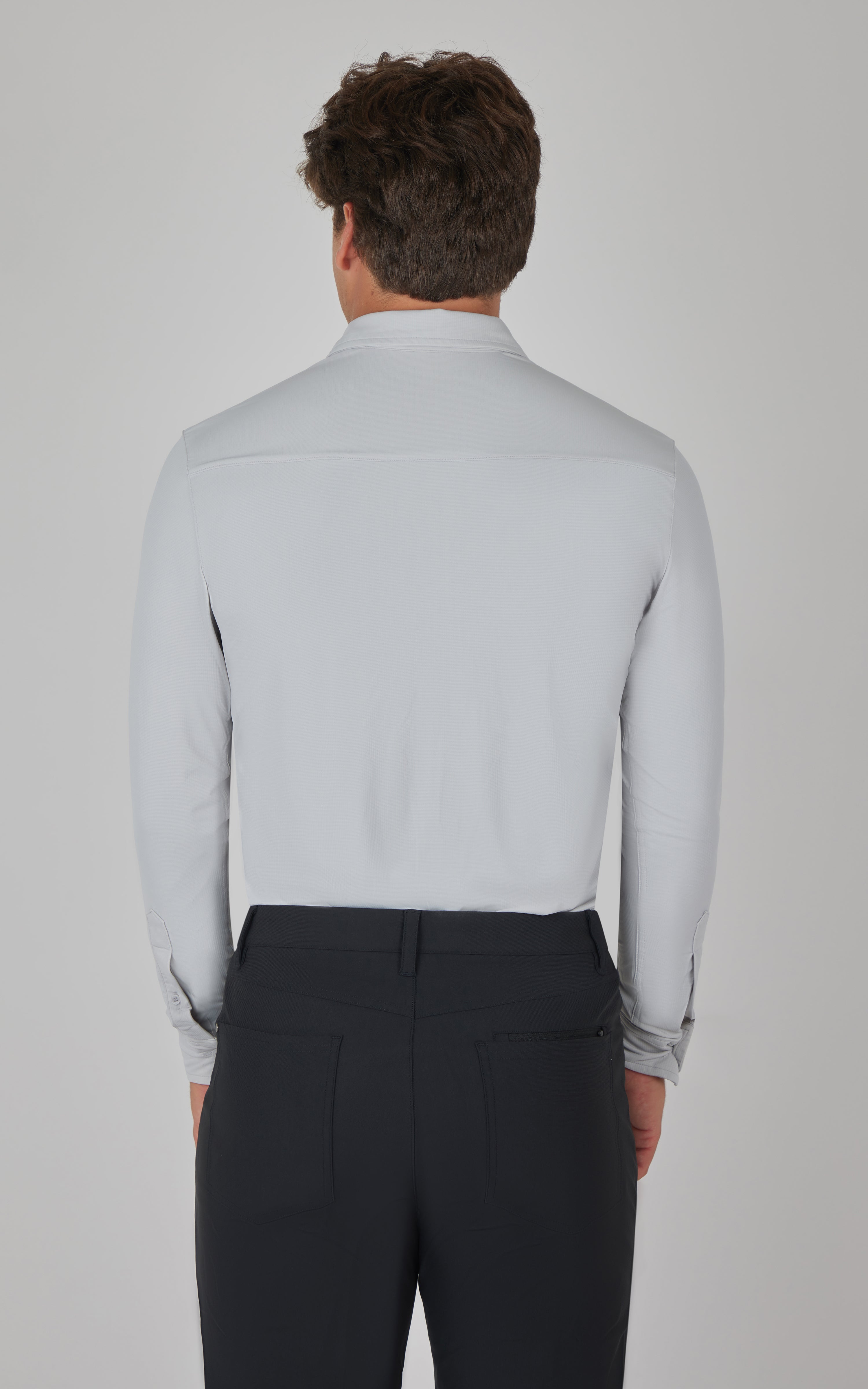 Mens Ultimate Button Down Performance Shirt - 90 Degree by Reflex