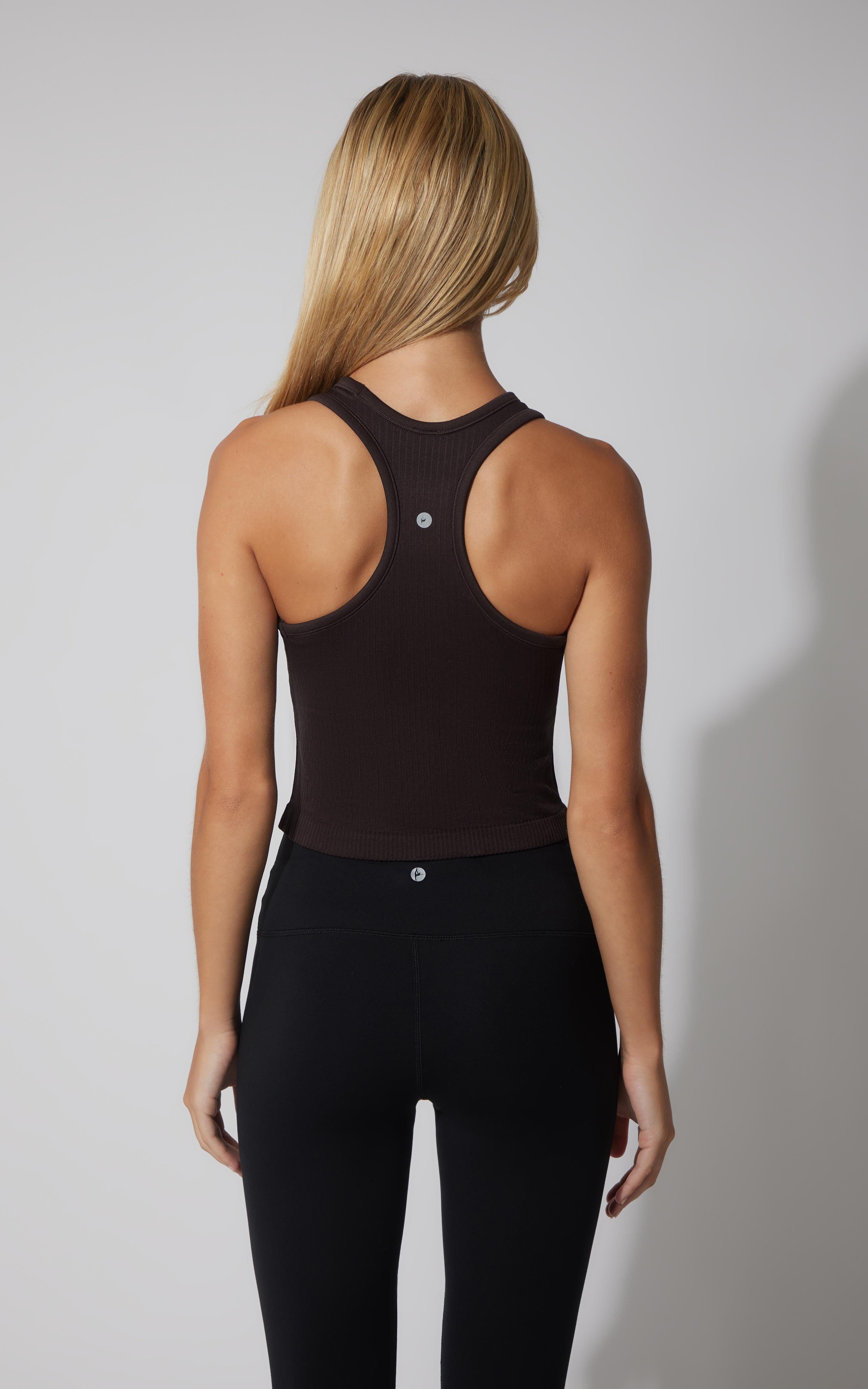 2 PK Racerback Tank with Built in  Bra - Our Petal Tone Story - 90 Degree by Reflex