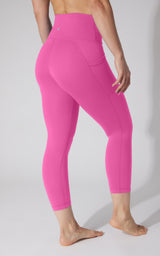 2 PK Interlock Side Pocket and Everyday Capris - 90 Degree by Reflex