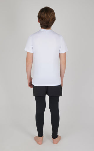 Boys 2 PK Running Short and Legging - 90 Degree by Reflex