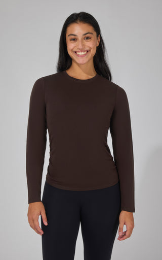 2 PK Side Ruching Long Sleeve - 90 Degree by Reflex