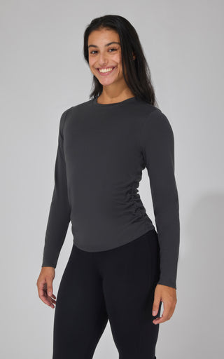 2 PK Side Ruching Long Sleeve - 90 Degree by Reflex