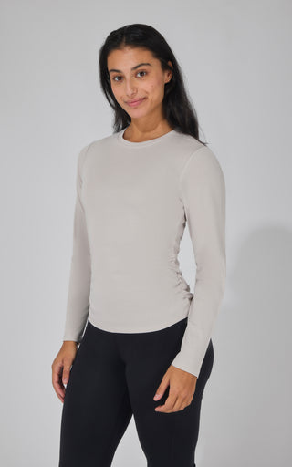 2 PK Side Ruching Long Sleeve - 90 Degree by Reflex